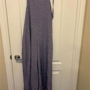 SHEIN purple and White jumpsuit